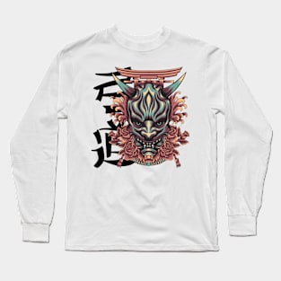 Oni Mask Long Sleeve T-Shirt